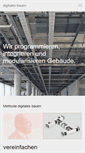 Mobile Screenshot of digitales-bauen.de